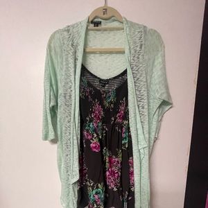 Combo Set, tank top and cardigan